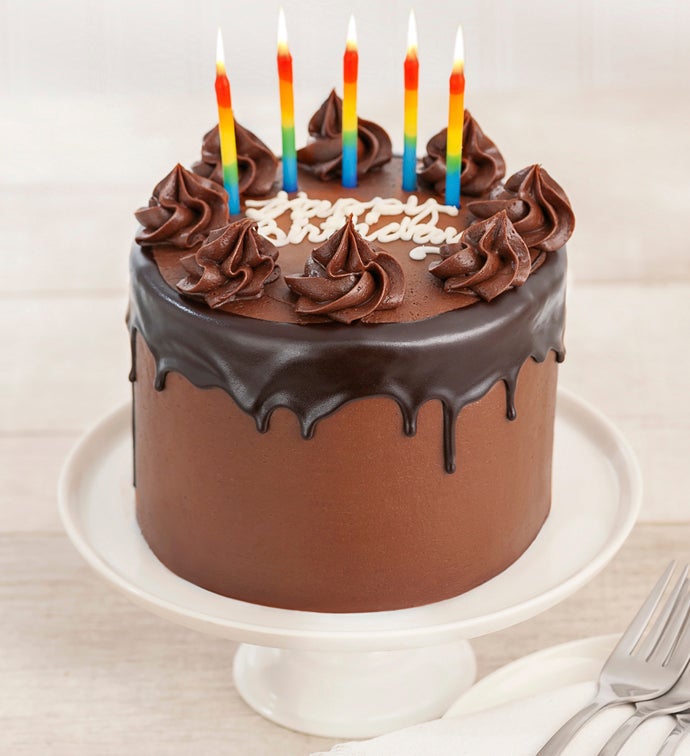 We Take The Cake Chocolate Birthday Cake